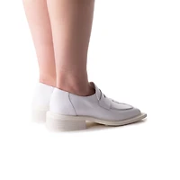 Malaya White Leather