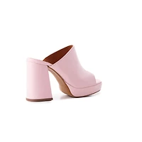 Avenida Light Pink Leather