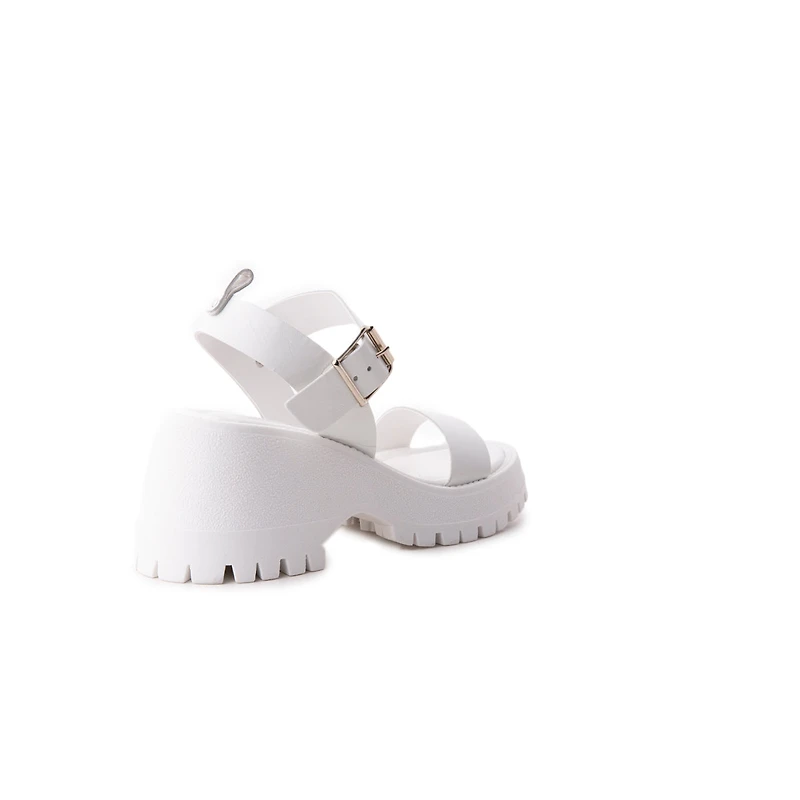 Garibaldi White Leather