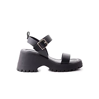 Garibaldi Black Leather