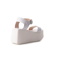 Chaton Off White Leather