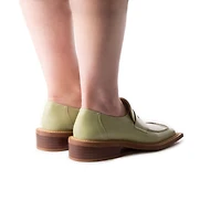 Malaya Light Green Leather