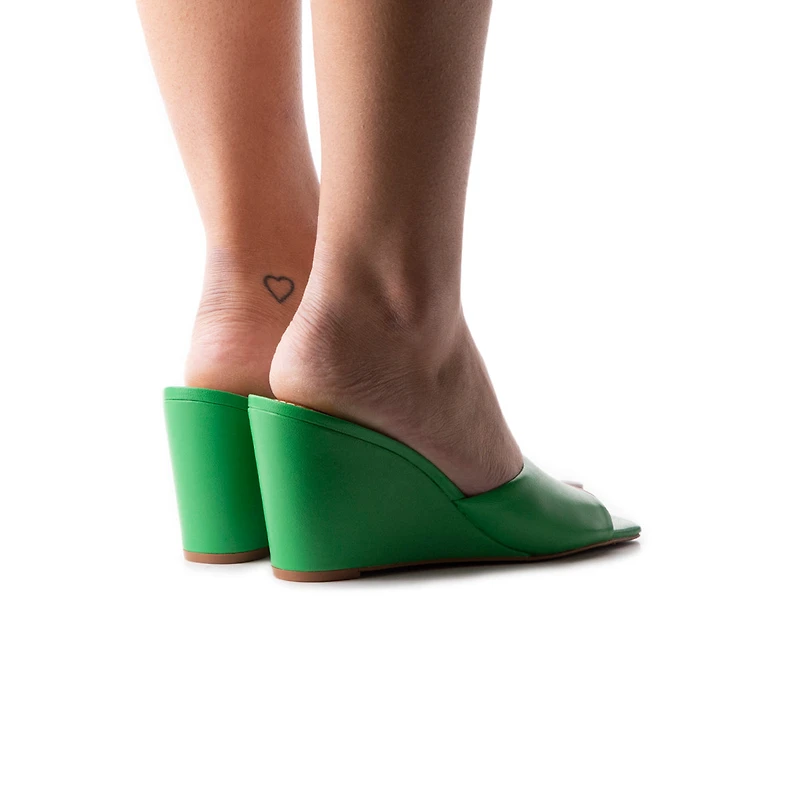 Toscana Green Leather