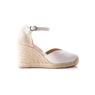 Beatrice White Leather