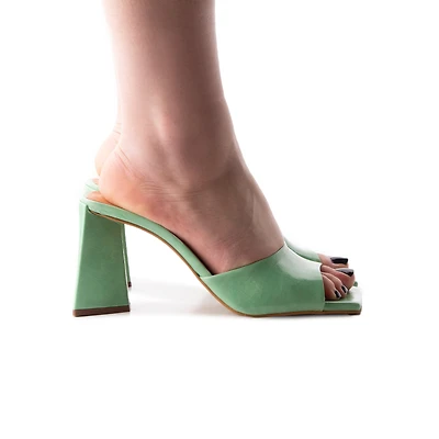 Flores Green Leather