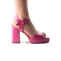 Jalapa Hot Pink Leather