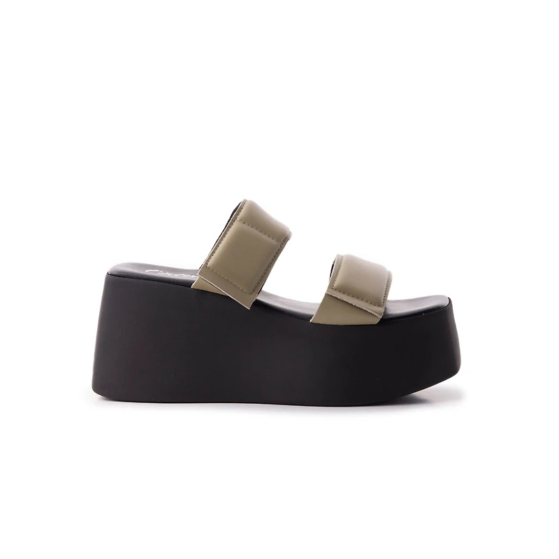 Amore Light Khaki Leather