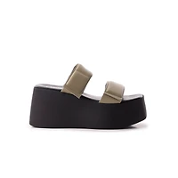 Amore  Light Khaki Leather