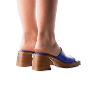 Mexicali Dark Blue Leather