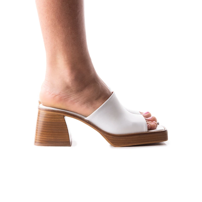 Mexicali White Leather