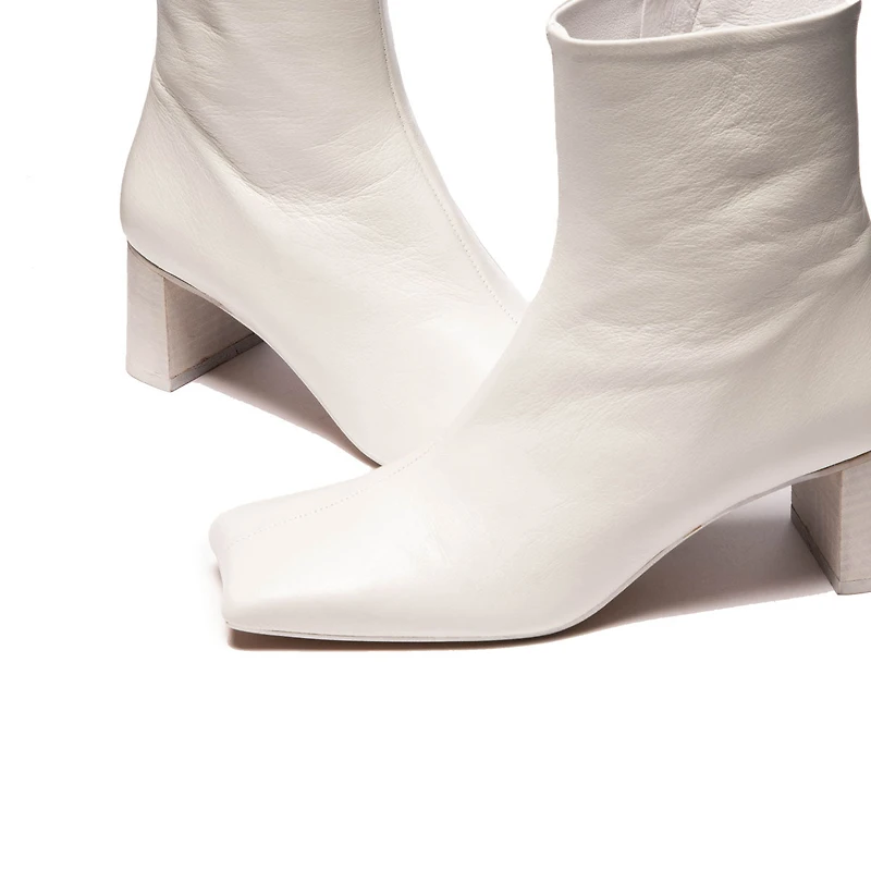 Sintra White Leather