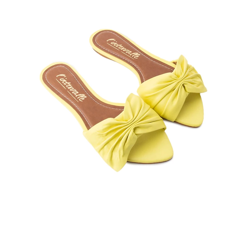 Martinique Yellow Leather