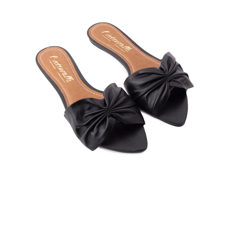 Martinique Black Leather