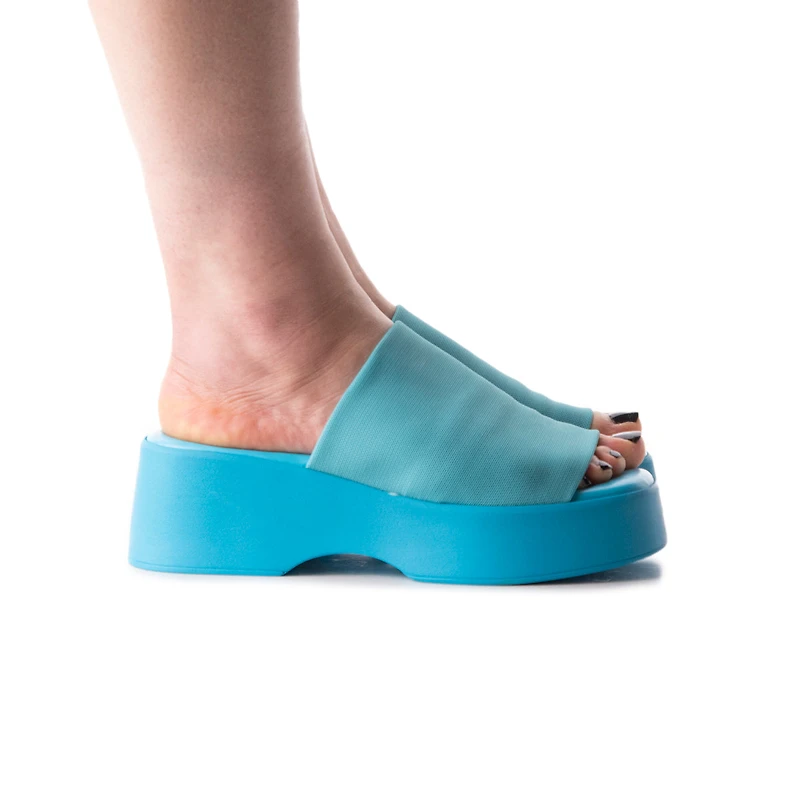 Sunrise Turquoise Lycra