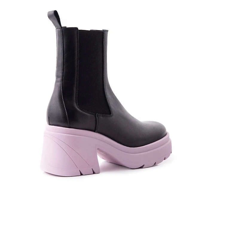 Ramsy Black/Lilac Leather