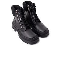 Trieste Black Leather