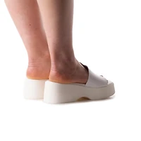 Hatsu White Leather