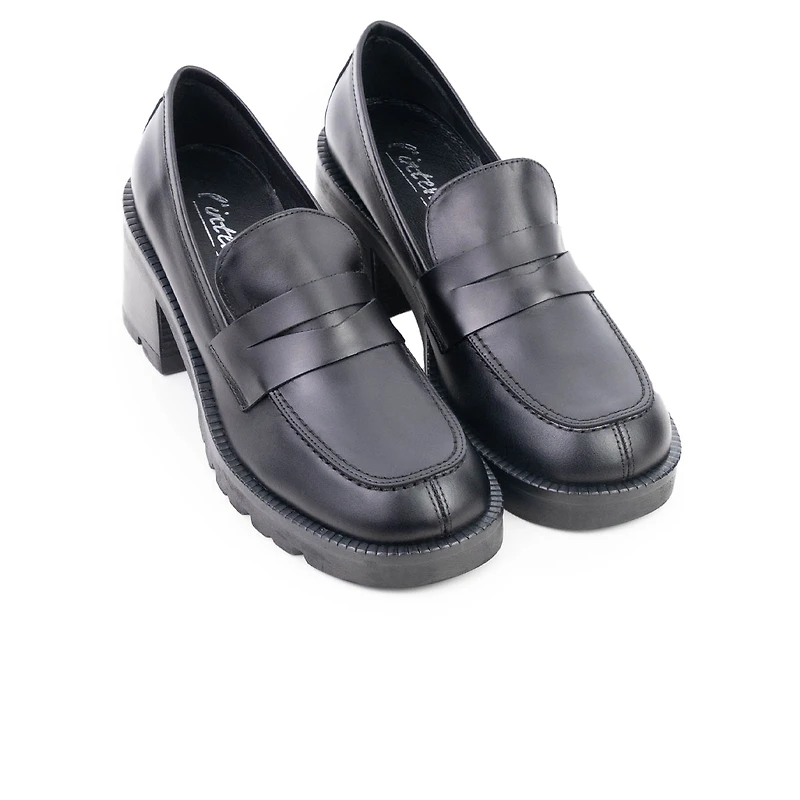 Roanne Black Leather