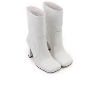 Colombes White Leather