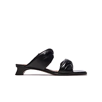 Delos Black Leather
