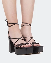 Antigua, Black Leather/Cuir Noir