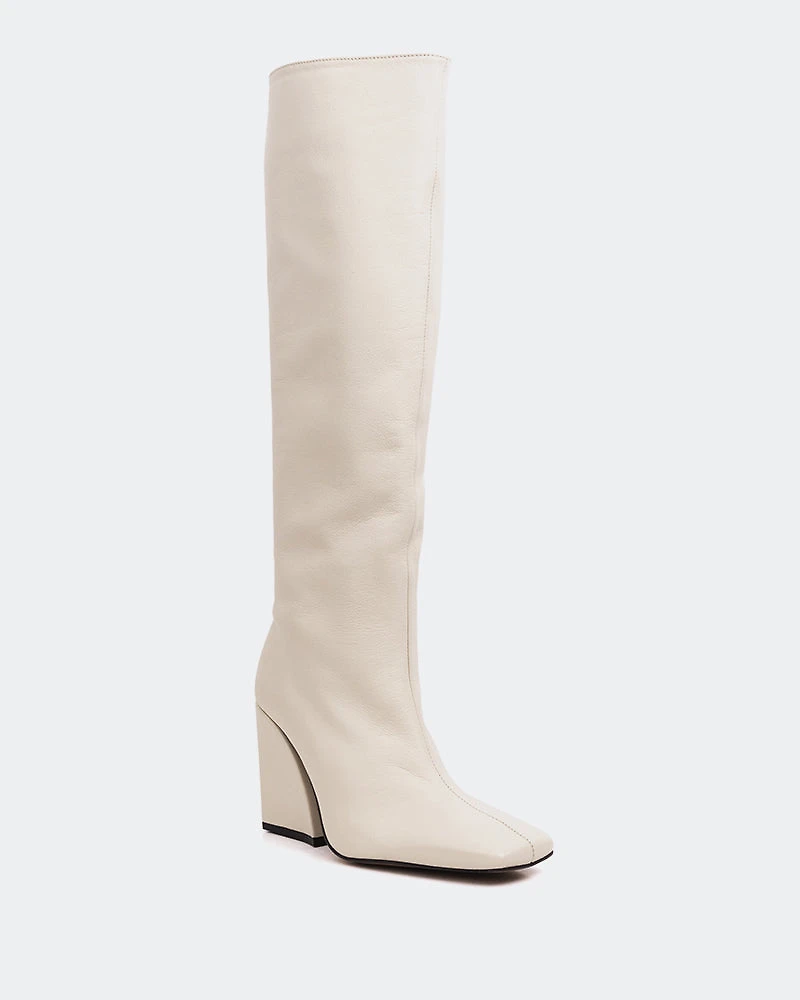 Blythe Off White Leather