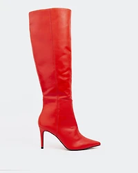 Bushra Red Leather