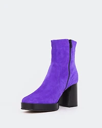Condotti Purple Suede