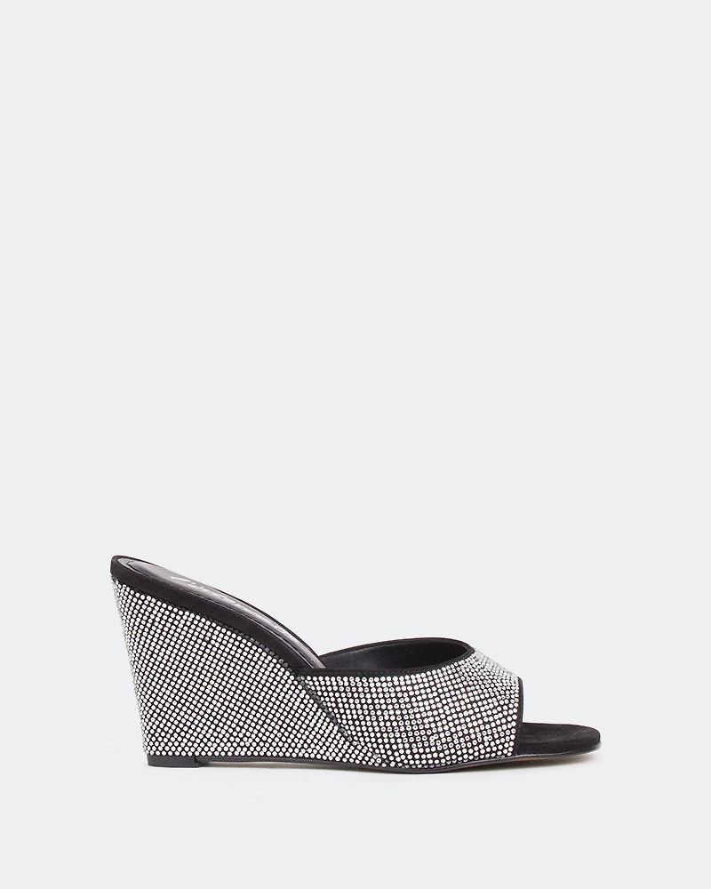 Crystal Black Suede