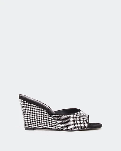 Crystal Black Suede