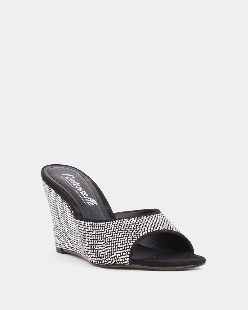Crystal Black Suede