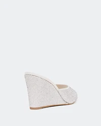 Crystal Off White Suede