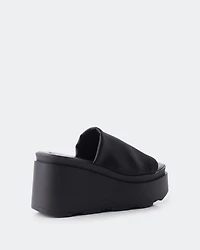 Cuddle Black Satin