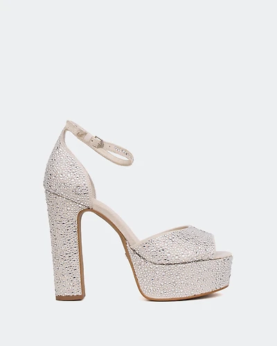 Cupid, Off White Suede/Suède Blanc Cassé