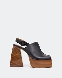 Dolphin, Black Leather/Cuir Noir