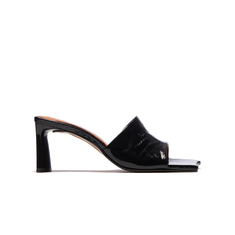Singer Black Leather