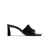 Singer Black Leather