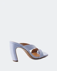 Elexis Light Blue Leather