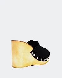Emeline Black Suede