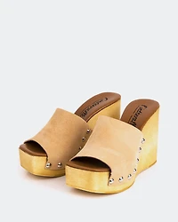 Emeline Nude Suede
