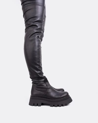 Flames Black Stretch