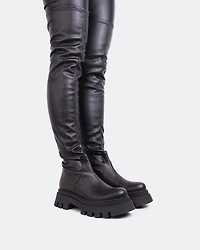 Flames Black Stretch