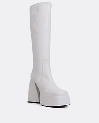 Freaky White Leather