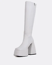 Freaky White Leather