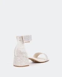 Garcelle Off White Suede