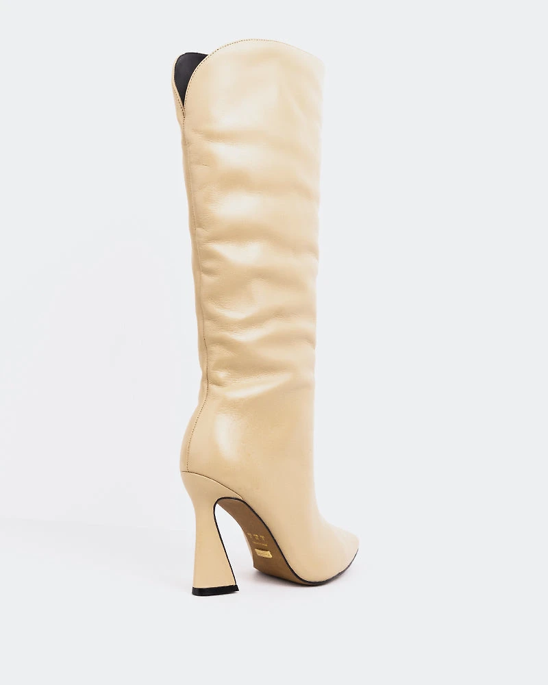 Gatoula Beige Leather