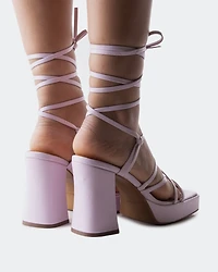 Grande Lilac Leather