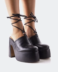 Hemera Black Leather