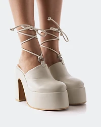 Hemera Off White Leather