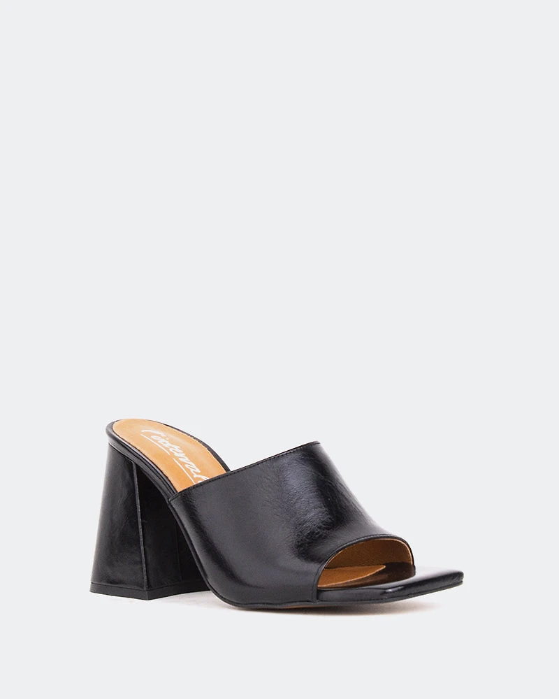 Herrera Black Leather/Cuir Noir